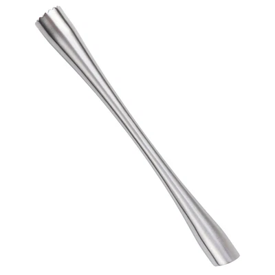 Swizzle Stick Handle Muddler Kitchen Tools Long Stainless Steel Cocktail