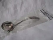 CD PEACOCK Reed & Barton EPICURE Silver Plate CREAM LADLE 5 ½” ~ NIP circa 1970