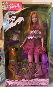 Barbie DAPHNE Doll in Scooby Doo 2 Monsters Unleashed NRFB MULTILINGUAL Box