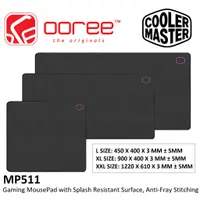 在飛比找蝦皮購物優惠-Cooler MASTER MP511 遊戲鼠標墊鼠標墊(L