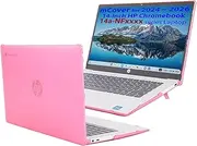 mCover Case ONLY Compatible for 2024 or Later 14-inch HP Chromebook 14a-NFxxxx Series Laptop Computer (NOT Fitting Any Other HP Models)- Pink