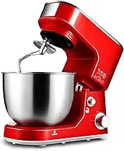 Stand Mixer, 6-Speed Tilt-Head Food Mixer, Kitchen Electric Mixer Dough Hook, Wire Whip for Most Home Cooks