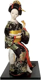 Antique Japanese Dolls, Japanese Traditional Doll,Geisha Doll, Ethnic Japanese Geisha Dolls Statue Kimono Dolls for Girl Gift Miniature Figurines Collection,A10,30cm/4213 (Color : A5, Size : 30cm)
