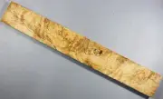 Guitar Neck Blank Curly Barky Spalted Maple Wood Luthier Supply 27.2"x3.7"x1.1"