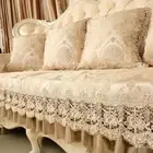 Europe Lace Sofa Cover 1 2 3 Seater Luxury Furniture Armchair Slipcover Non-slip