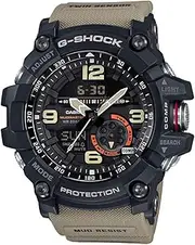 [Casio] GG1000-1A5 Mens Beige Analog/Digital Watch with Beige Band