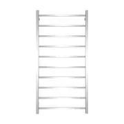 Radiant Polished 600 x 1200mm Square Heated Towel Rail (Right Wiring) STR02RIGHT