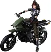 Square Enix Final Fantasy VII Remake - Jessie and Motorcycle Play Arts Kai Action Figure