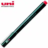 在飛比找momo購物網優惠-【UNI】三菱pin03-200代用針筆0.3紅(3入1包)