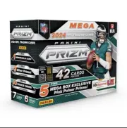 2024 - Panini Prizm - NFL Football Mega Box - Target Pink Pulsar - In Hand