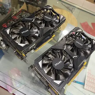 Zotac GTX 1060 6GB 圖形卡 GTX 1060-6GD5 視頻卡 GPU 台式 PC 電腦遊戲屏幕圖 R