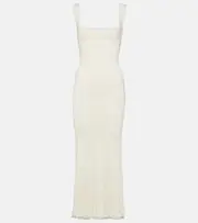 Galvan Atalanta beaded midi dress