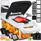 Vegetable Chopper 25 in 1 Multifunction Onion Chopper Dicer, Spiralizer Veggie