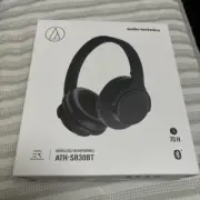 Audio-Technica ATH-SR30BT Wireless Headphones Bluetooth Black High Resolution