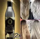 12x Purple OURO TONING SHAMPOO FOR BLONDE/ SILVER HAIR 8.45oz SHAMPOO MATIZADOR