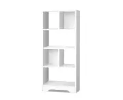 Display Shelf Bookcase Storage Cabinet Bookshelf Home Office White