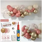 Balloon Garland Arch DIY Kit 1.7m - Rose Gold Pink Birthday Wedding Party