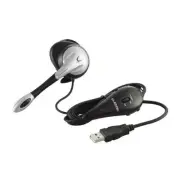Elecom headset microphone USB one ear Silver HS-EP02USV