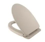TOTO SS124 SoftClose Elongated Toilet Seat - Bone