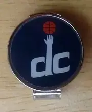 Washington Wizards 1" Golf Ball Marker with Hat Clip NBA Officially Licensed