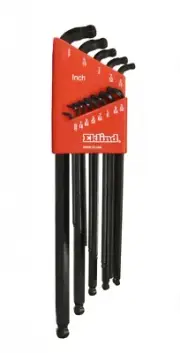Eklind Stubby SAE Double Ball End Hex Wrench Key Set 13pc .050-3/8 IN 17213 USA