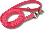 JimHodgesDogTraining Gummy Dog Leash, Biothane, Dog Training Leash, Made in The USA, 6 Feet, Various Sizes & Colors