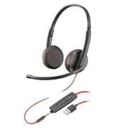 Poly Blackwire C3225 UC Stereo Headset (USB & 3.5mm)