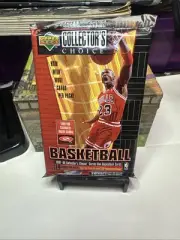 1997-98 collectors choice basketball series 1 unopened factory pack of 6 cards