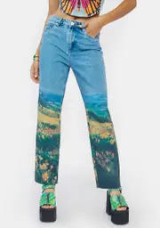 [Blank NYC] Throwback Wide Leg Jeans