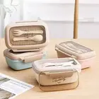 Lunch Box with Microwave Safe Feature Spill-proof Container for On-the-go Meals