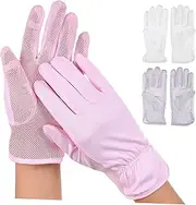 [SAFIGLE] Touch Screen Gloves Women Thermal Women's Cycling Gloves Full Finger Sun Protection