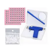 Ear Piercing Gun Kit, Pro Steel Ear Nose Navel Body Professional Easy to use AU