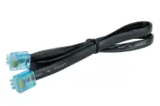 DCC Concepts ~ 6-Wire Flat Cable ~ RJ12 Connectors ~ 500mm ~ 19 1/2" ~ DCD-CAC