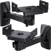 Speaker Wall Mounts, Dual Side Clamping Bookshelf Speaker Mounting Bracket, Spea
