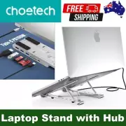 CHOETECH HUB-M43 Collapsible Laptop Stand with USB-C Hub 7-in-1 Docking Station