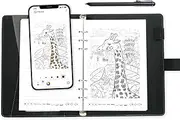 Ophaya 2 in 1 Digital Pen Smart Pen Writing Set, Includes Smartpen, Notebook, Use with Ophaya App for Notes Taking, Recording, Storing