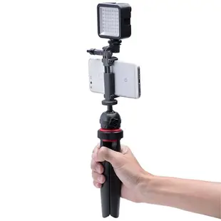 【 LENSGO 遙控 手機 相機 GoPro 握把腳架 黑 】數位黑膠兔