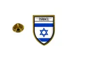 pins pin's flag national badge backpack hat shield world israel
