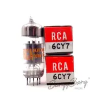 2 RCA 6CY7 Double Triode Rockola Jukebox/TV/Radio Valve- BangyBang Tubes