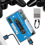 Plug and Play Pocket Super Console, 60000+ Games Pre-Installed, 70 Retro Emulators, 4K High Definition Video Output for TV, Laptop, and Computer, Compact Console, Easy Setup,