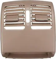 ZUXIM W204 Car Rear Center Console Air Vent Outlet Grill Grille Cover, for Mercedes, for Benz C E-Class W204 W207 20483009548R73 Car Air Conditioner Outlet Panel(Beige)
