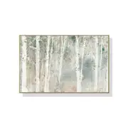 Wall Art 70cmx100cm Forest hang painting style Gold Frame Canvas