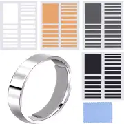 8 Sheet/ 152 Pcs Ring Size Adjuster for Loose Ring Invisible Ring Sizer Spacer I