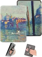 Case for Kindle Paperwhite/Kindle Paperwhite Signature Edition(12th Generation, 2024 Release)/Kindle Colorsoft Signature Edition, 7 inch Cover with Hand Strap and Auto Sleep Wake Feature
