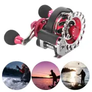 (Left Hand Type)B65 Portable Fishing Reels 10+1 BB 2.6:1 Gear Ratio Fishing Dp
