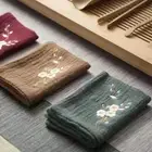 Cotton Tea Cloth Embroidery Cotton and Linen Tea Towels Cleaning Rag