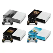 OFFICIAL QUEEN ICONIC VINYL SKIN FOR XBOX ONE S CONSOLE AND CONTROLLER BUNDLE