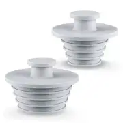 Aluvor Bathtub Stopper 2pcs Sink Stopper Tub Plug Bathroom Shower Drain Plug ...