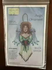 Beads East by Ann Benson 2003 Angel Ornament Christmas Seed Beading Craft Kit