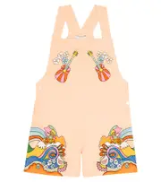 [Stella McCartney Kids] Stella McCartney Kids Printed overalls Y 6 multicoloured